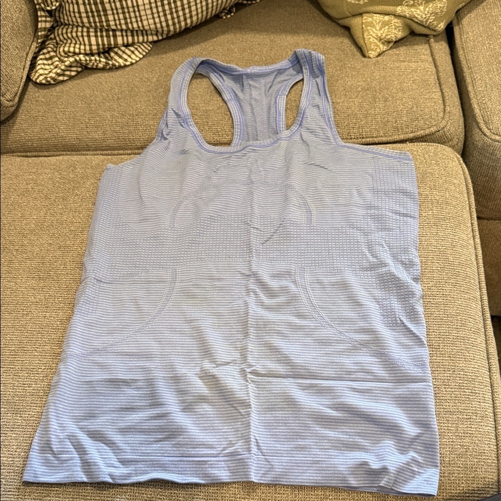 Lululemon Athletica Light Blue Tank Top